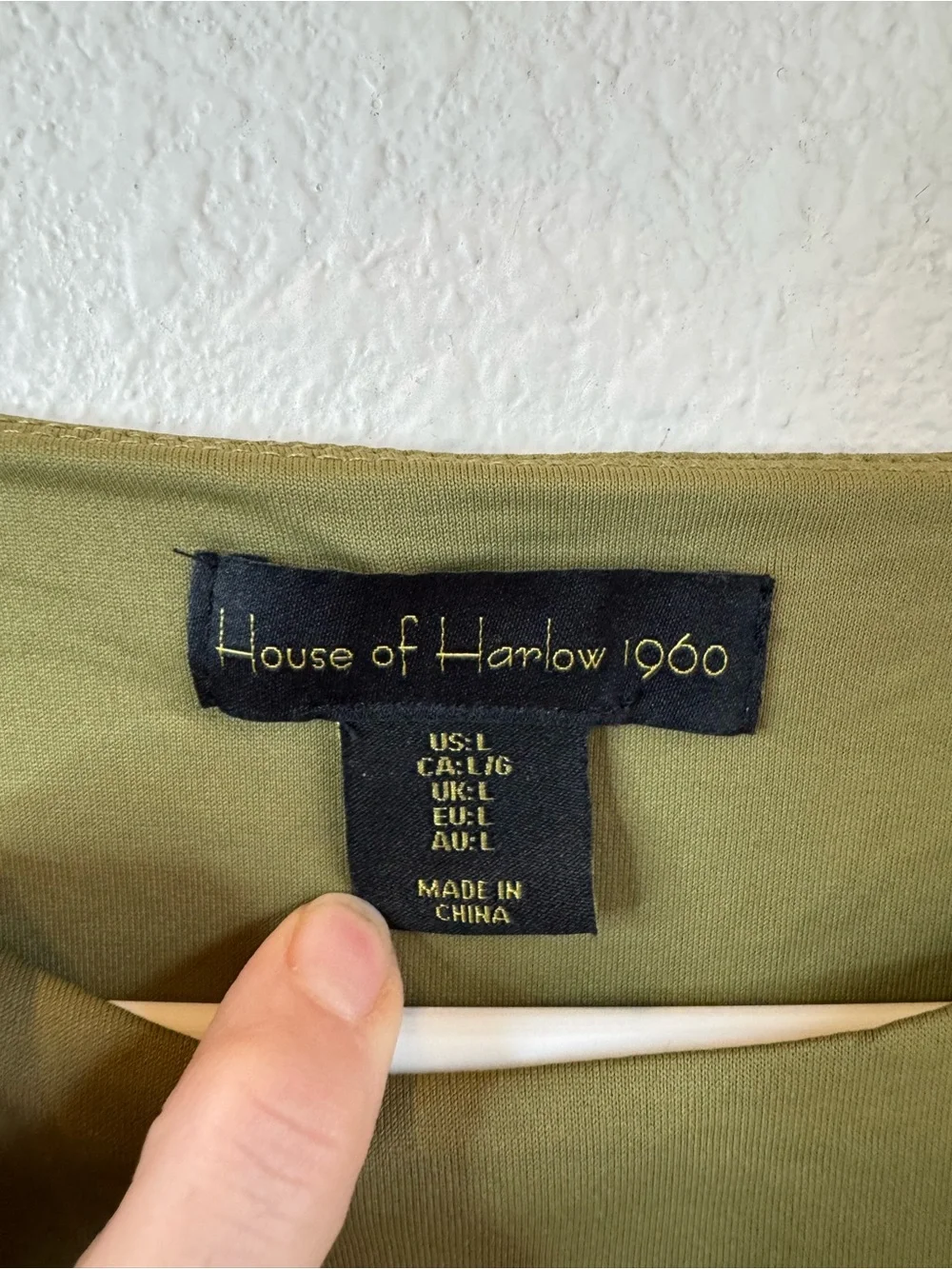 House of Harlow 1960 euc worn